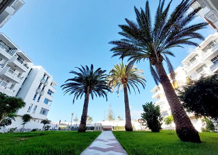 Céntrico Con Playa Y Piscina Appartamento Playa del Inglés